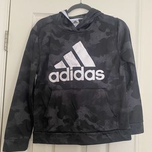 Adidas Boys' Active Sport Athletic Pullover Hooded Sweatshirt